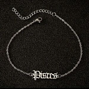 Silver Pisces Bracelet/Anklet